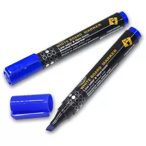 Fis White Board Markers Broad - 12 Pieces (blue) - FSMKWB04BL