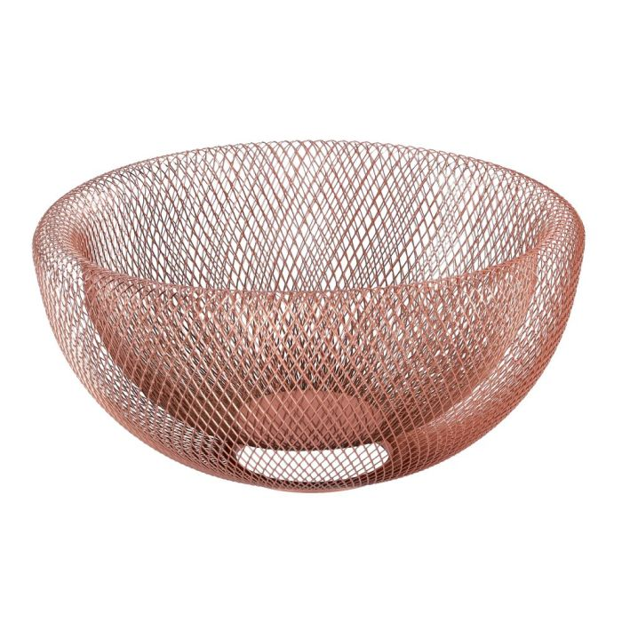 Royalford RF9804 Fruit Basket Set 30x14.8Cm- Portable Stainless Steel Stackable Durable Bold Wire Design | Keep Dry | Storage Container Ideal For Fruits, Vegetable & More For Indoor & Outdoor