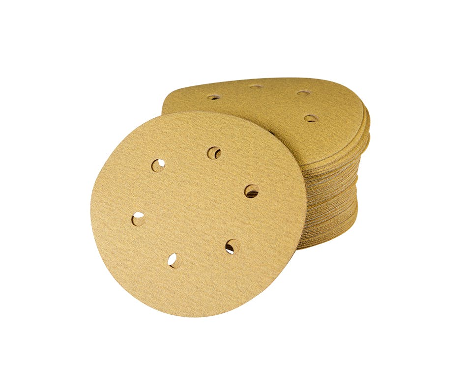 GAZELLE GVD5/120 VELCRO BACKED DISC 5IN – 125MM X 120GRIT (PACK OF 50)