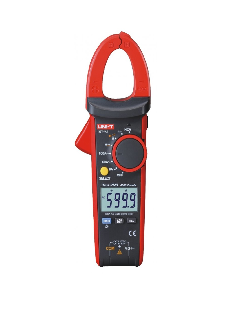 UNI-T UT216A DIGITAL CLAMP METERS TRUE RMS 600A