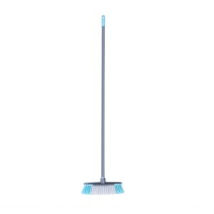 Royalford long Floor Broom With Strong Iron Handle - Plastic - Grey - RF2370-FB