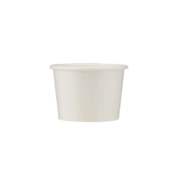Paper Ice Cream Cup White 1000 Pieces