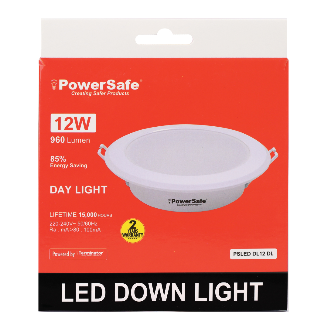 PowerSafe LED Downlight 12W Day Light