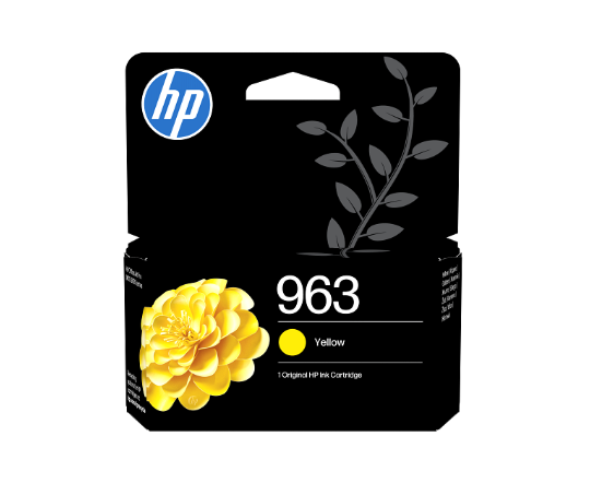 Hp 963 Yellow Original Ink Cartridge (3JA25AE)
