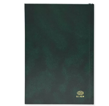 FIS Diary 2024 Arabic/English (Saturday & Sunday Combined) A5 , Green -FSDI92AEN24GR