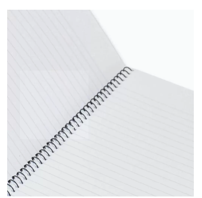 FIS Pack of 5 Hard Cover Notebook, Size A4, Single Line, 100 Sheets - FSNBA419-02