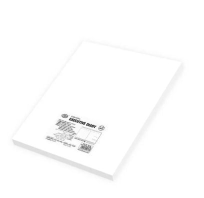 FIS Golden Executive Diary 2023 Arabic/English/French (1-Week at a glance) Italian PU Cover, Blue - FSDI36AEG23BL