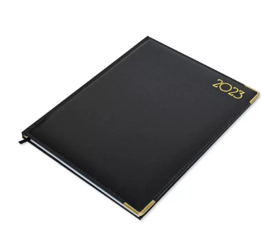 FIS Executive Diary 2023 English/French (1-Week at a glance) Black - FSDI35E23BK