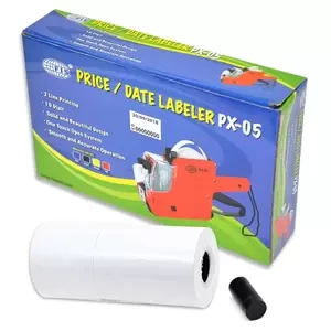 FIS Label Machine 05YL with FSPXWH16X23+INK ROLL FSIK18MM (SET) - FSSQPX05YL