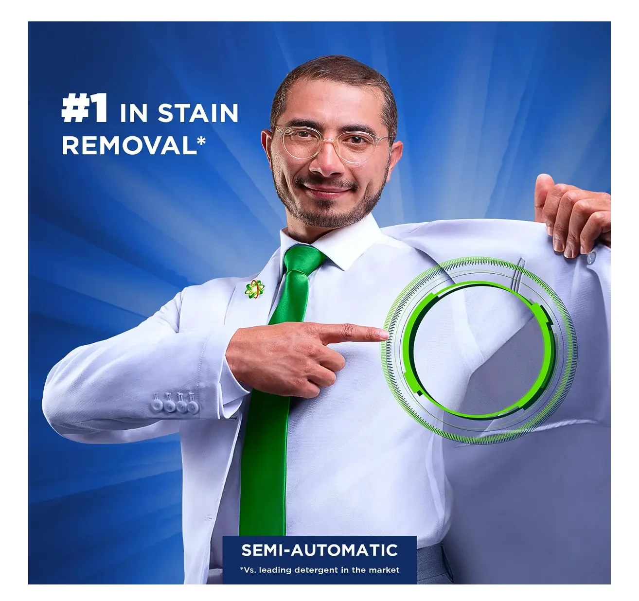 Ariel Laundry Detergent, Original Scent, Semi-Automatic, 110g