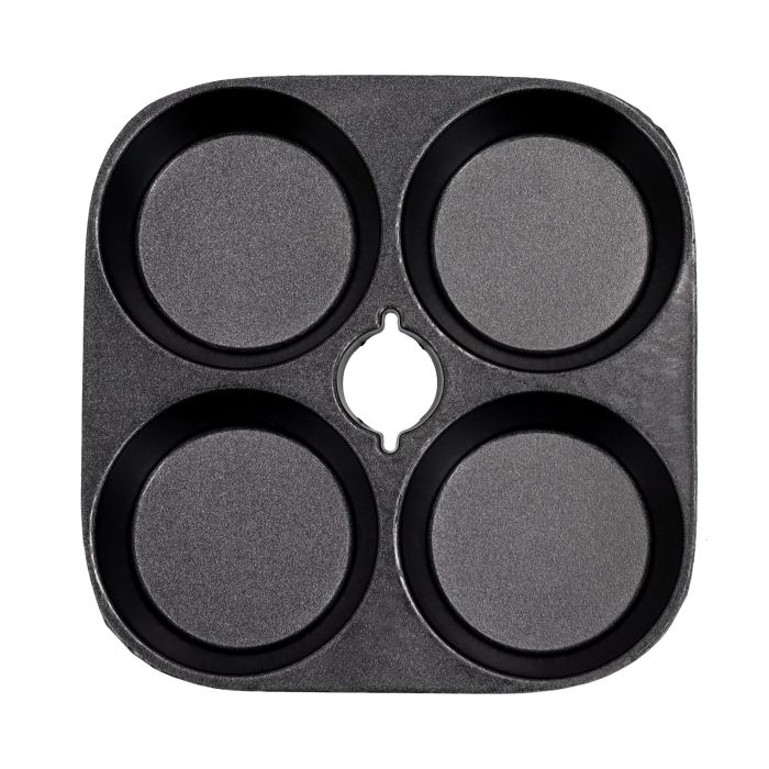 Egg Bite Maker, 4 Bites At A Time, GEM63049 | Non-Stick Cooking Plate | Safety Lock | Cool Touch Handles & Skid -Resistance Feet | Power On & Ready Indicator | 600 Watts