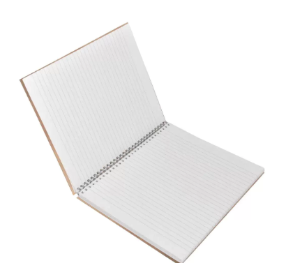 LIGHT Pack of 5 Spiral Hard Cover Note Book 100 Sheets. Size 10X8 Inches (25.4 X 20.32 cm) - LINBS1081001308