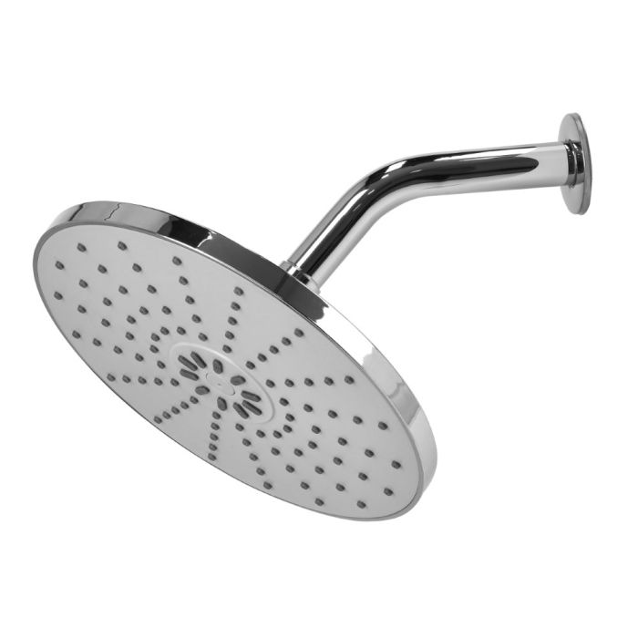 Overhead Shower - Stainless Steel Shower - Chrome Plated - GWS61091 | High Pressure | Fresh ABS Material | Standard Connector