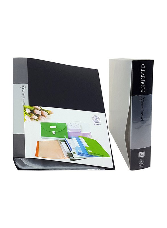 Sadaf Display Book A4 80 Pocket SDF80