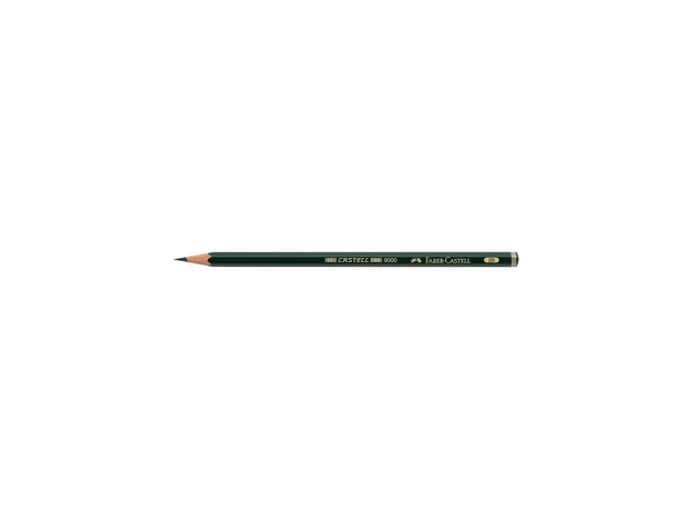 Faber Castell Graphite Pencil CASTELL 9000 2B (#119002) 12pcs/pack