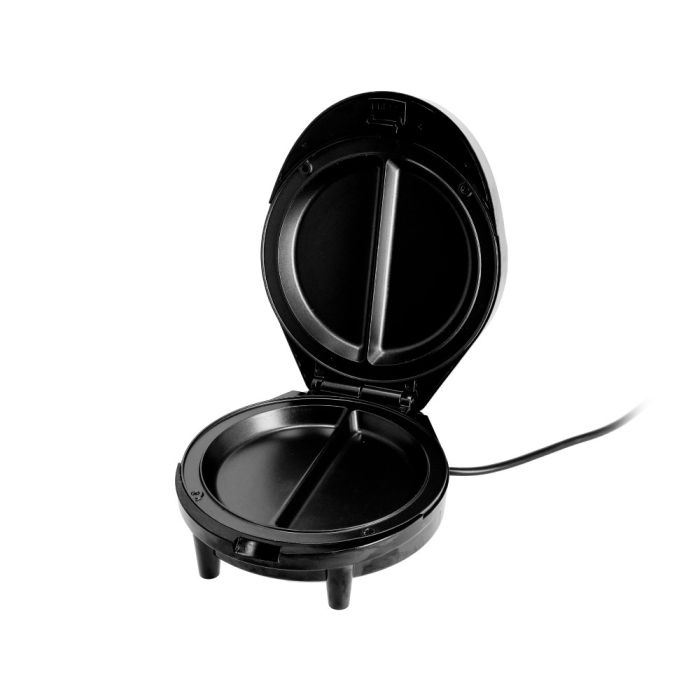 Geepas GOM36511UK 700W Omelette Maker - Potable Electric Cooker Stainless Steel Non-Stick Plate | Automatic Temperature Control & Power Light | 2 Individual Portions | Great For Fried Or Scrambled Egg