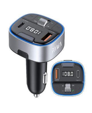 Pawa FM  Transmitter Car Charger-black