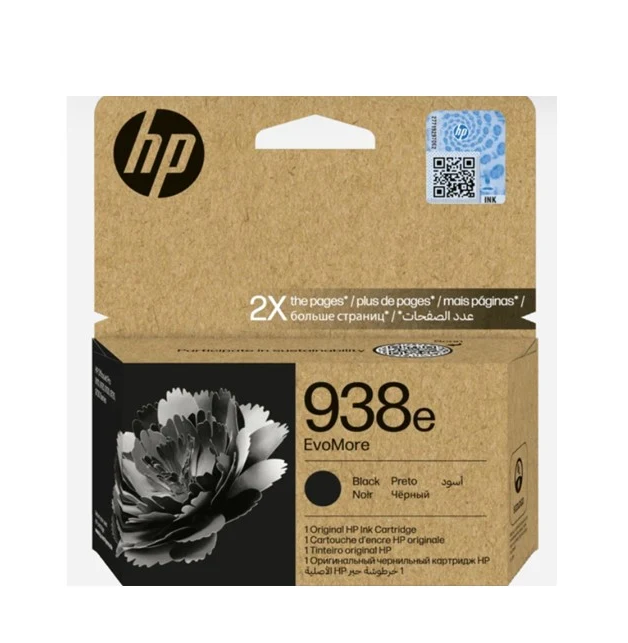 Hp Original 938e EvoMore Black Ink Cartridge
