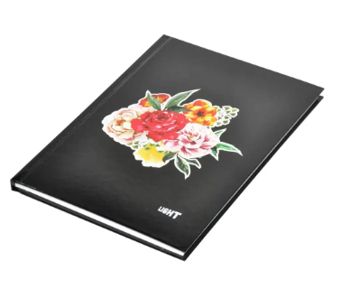 5-Piece Light Hard Cover Notebook Single Line A5, 100-Sheets - LINBA51710