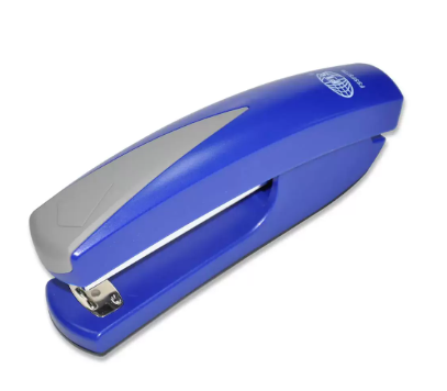 FIS Medium Stapler With Non-Slip Rubber Base Pad, (L)165 x (W)40 x (H)60 mm Size, Plastic Body, Blue Colour - FSSF5779