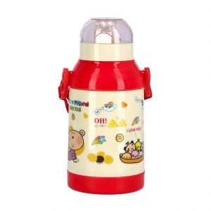 Royalford 500 Ml Water Bottle Kids Water Bottle - Plastic - Red
