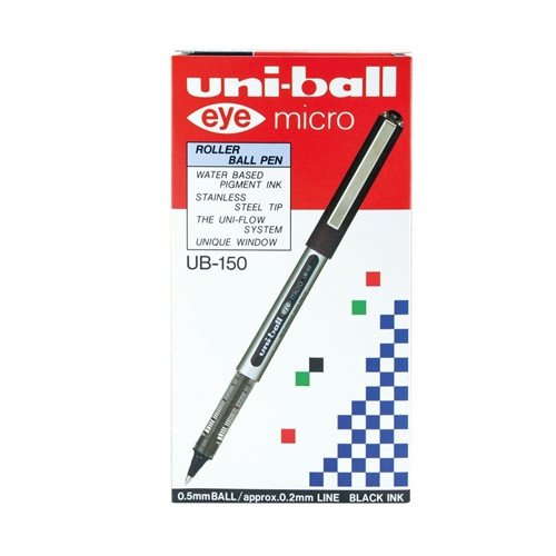 Uni-Ball UB-150 Eye Rollerball Pen Micro Black