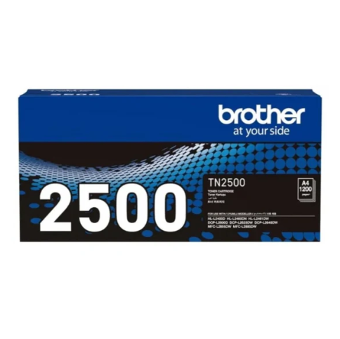 Brother Tn2500 Black Standard Yield Toner Cartridge
