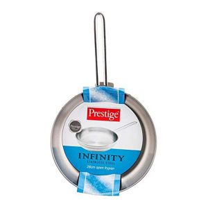 Prestige Infinity Open Frypan - Stainless Steel - Silver - 28 CM