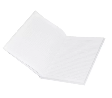 5-Piece FIS Hard Cover Notebook Single Line A4, 100-Sheets - FSNBA419-04
