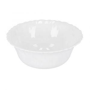 Royalford 6Inch Opal Warespin Bowl Portable - Opalware - White