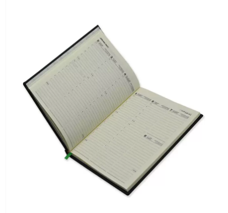 FIS Diary 2023 (Arabic/English) 1-Week at a glance A5, 1-Side Padded, Green - FSDI78AEP23GR