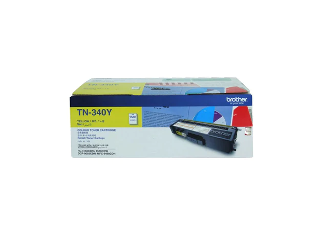 Brother TN-340 Yellow Toner Cartridge (TN-340Y)
