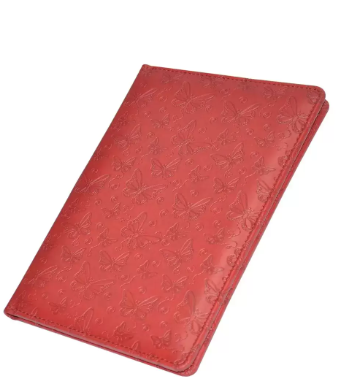 FIS FSCLBFMRD6 Executive Bill Folder Maroon Color, Italian PU with Magnet Flap, 150X245mm