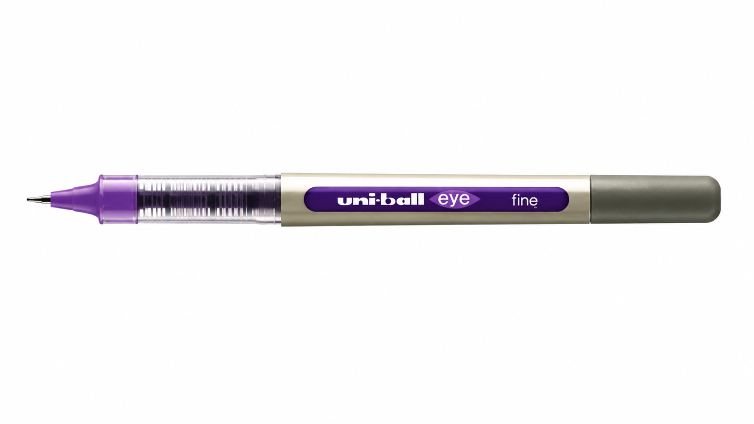 Uniball UB-157 Eye Fine Rollerball Pen -0.7mm Purple (Pack of 12)