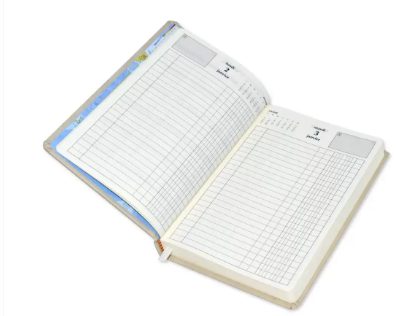 FIS French Diary 2023, PU 1-Side Padded, Round Corner, Light Grey - FSDI29FRP23LGY