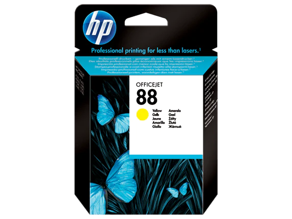 HP 88 Yellow Ink Cartridge (C9388AE)