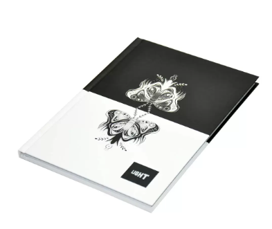 Light Hard Cover Notebook, Pack of 5 Pieces, Single Line, A5 Size, 100 Sheets - LINBA51803