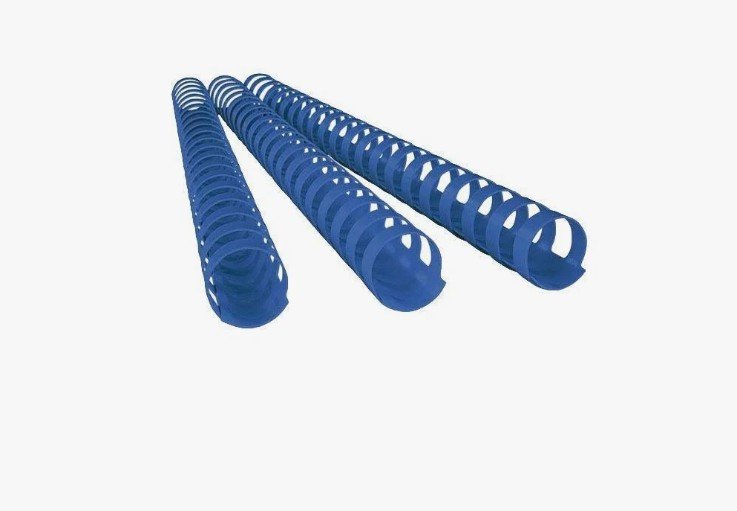 Partner 100-Piece Binding Combs 16Mm Blue