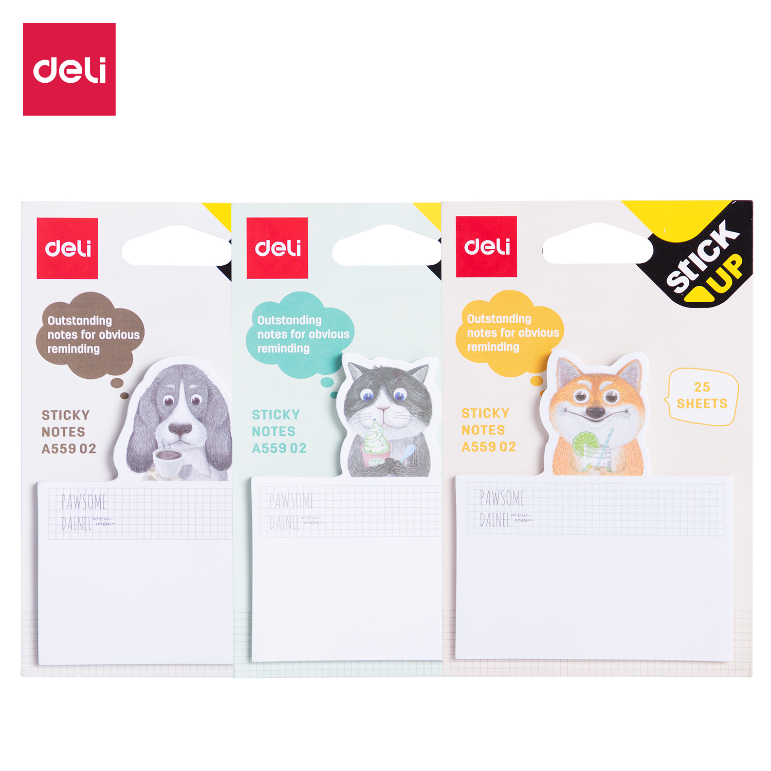 Deli-EA55902 Sticky Notes