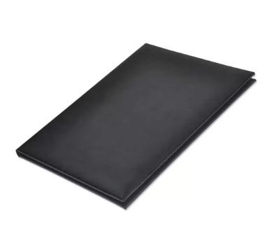 FIS A4 Certificate Folder Italian PU, Black - FSCLCERTPUBK