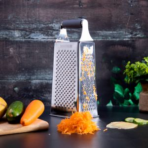 Royalford 10" Grater - Stainless Steel - Silver - RF9865