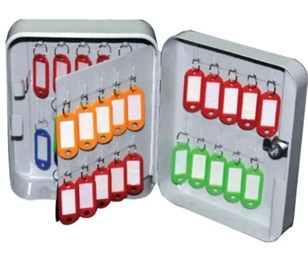 Partner 40 Hook Key Holder Box Grey