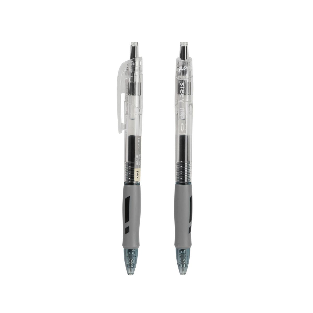 Deli 12PC Gel Pen Set 0.5mm Bullet tip BLUE EG09-BK