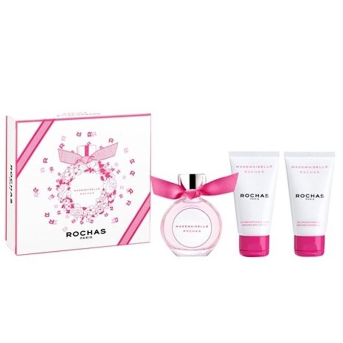 ROCHAS MADEMOISELLE ROCHAS (W) SET EDT 50ML + BL 50ML + SG 50ML