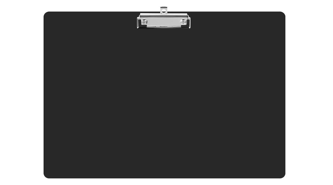 ClipBoard A3 Size Black Horizontal