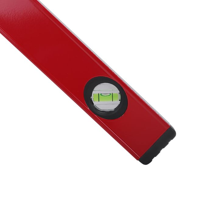 Geepas 40’’ Spirit Level - Small, Unbreakable Heavy-Duty Magnetic Torpedo Level With 3 Level Bubbles - Shock Resistant - Pocket Size, Hanging Hole - Scaffold Level For Builders & Construction Site