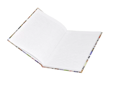 5-Piece FIS Hard Cover Notebook Single Line A4, 100-Sheets - FSNBA419-03