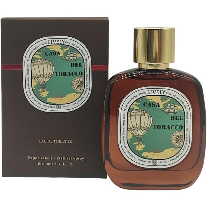 LIVELY CASA DEL TABACCO (M) EDT 100ML