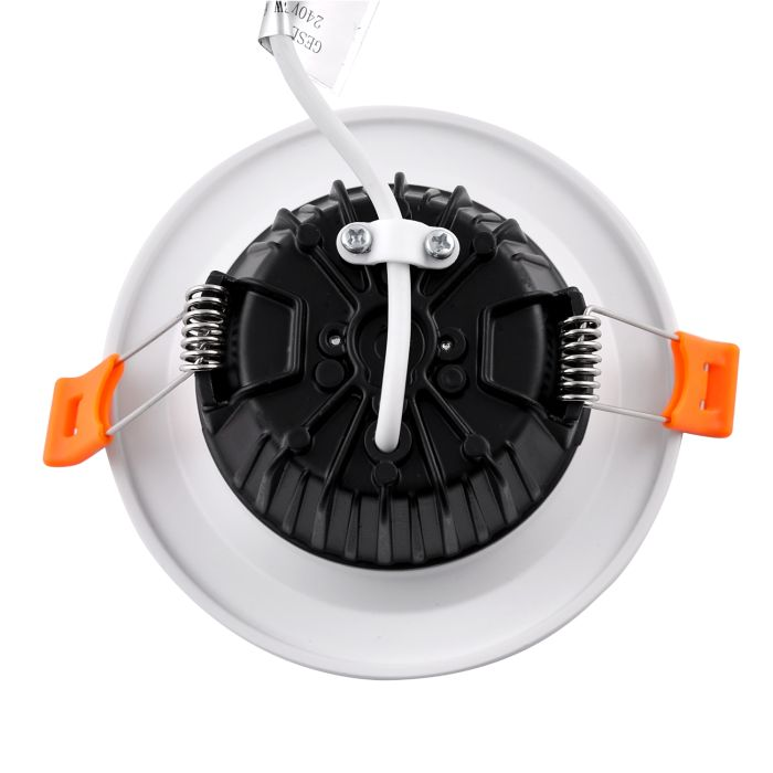 Geepas Round Cob Downlight Led 7W - Downlight Ceiling Light | Natural Cool White 6500K | Long Life 50,000 Burning Hours | Ultra Slim | 3 Years Warranty