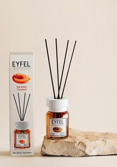 Eyfel Reed Diffuser 120ml - Caramel